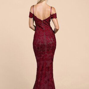 Off Shoulder Sweetheart Neck Prom Dress ALA0258